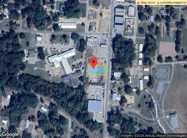  401 N Front St, Richton, MS Parcel Map