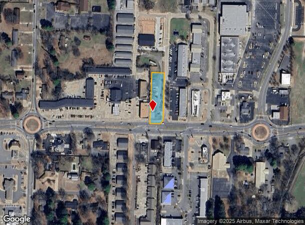  2740 Prince St, Conway, AR Parcel Map
