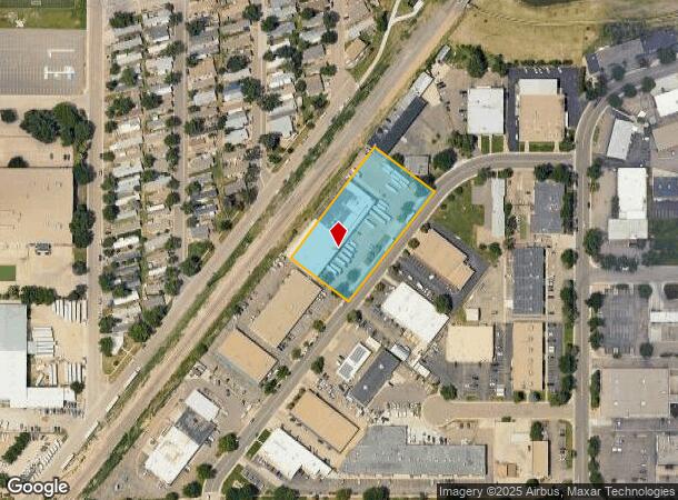  1275 Sherman Dr, Longmont, CO Parcel Map