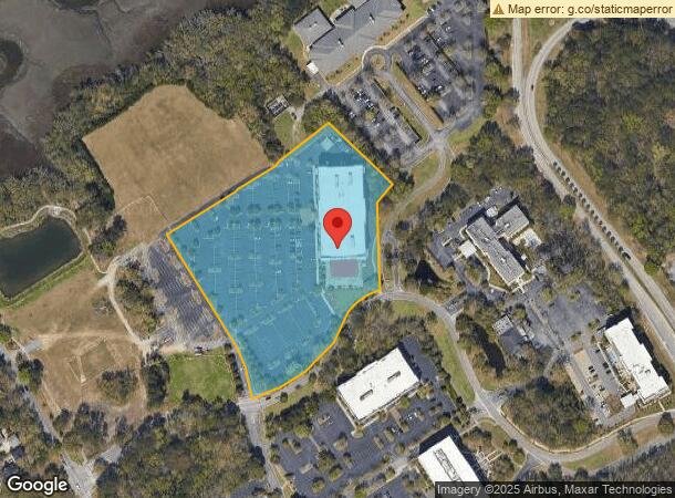 215 Benefitfocus Way, Daniel Island, SC Parcel Map