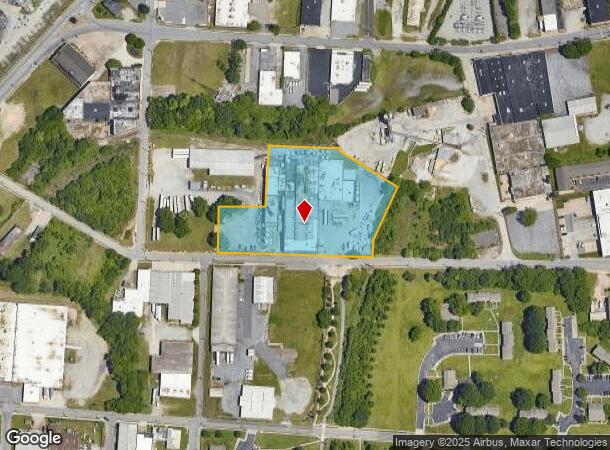  510 W Grimes Ave, High Point, NC Parcel Map