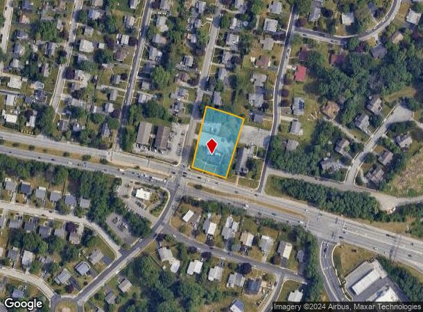  2193 W Chester Pike, Broomall, PA Parcel Map