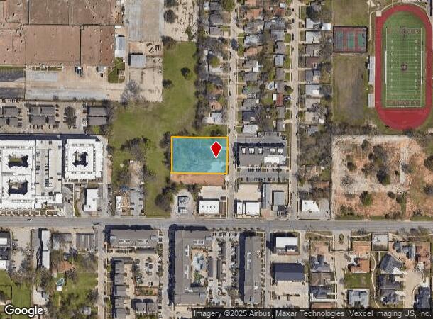 123 Merritt St, Fort Worth, TX Parcel Map
