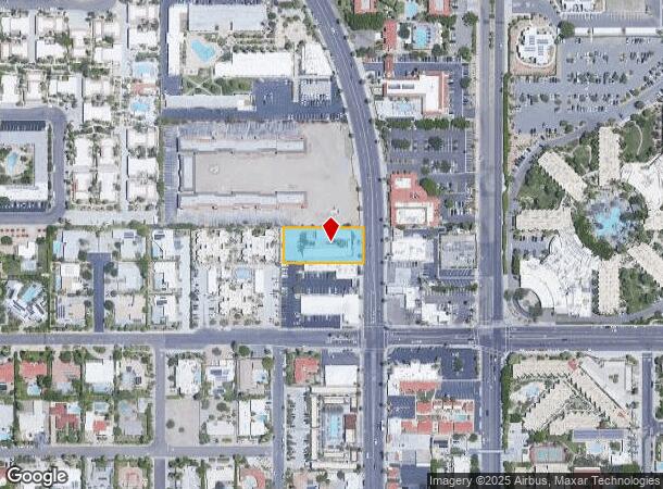  1777 N Palm Canyon Dr, Palm Springs, CA Parcel Map