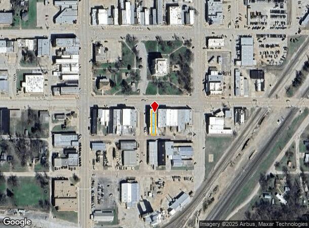 618 Cedar St, Perry, OK Parcel Map