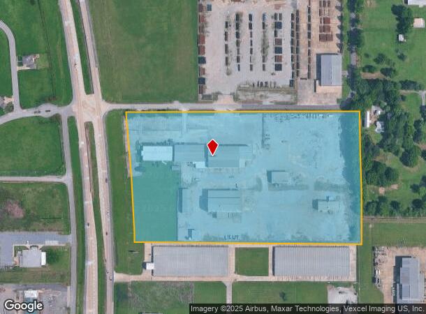  1114 Hughes Rd, Broussard, LA Parcel Map