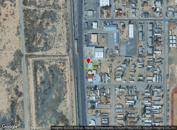 709 Main St, Anthony, TX Parcel Map