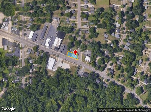  1324 Michigan Ave W, Battle Creek, MI Parcel Map