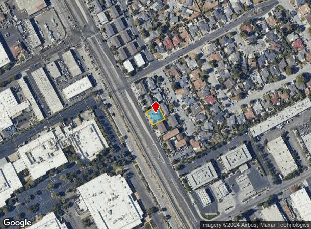  3551 Lafayette St, Santa Clara, CA Parcel Map