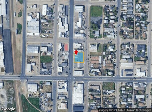  192 S Main St, Porterville, CA Parcel Map