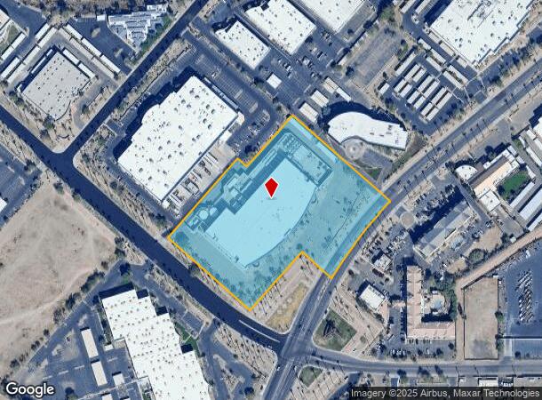  3402 E University Dr, Phoenix, AZ Parcel Map