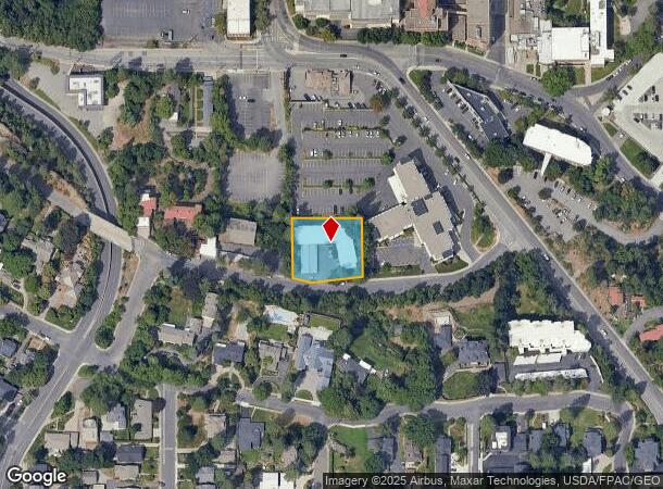  112 W Cliff Dr, Spokane, WA Parcel Map