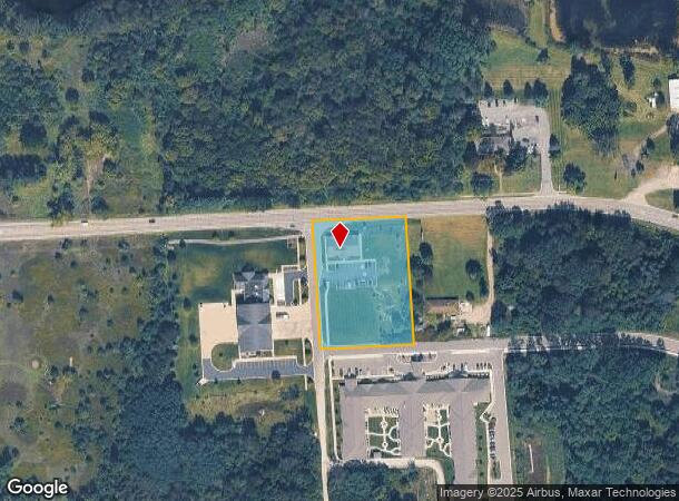 10105 Veterans Memorial Dr, Whitmore Lake, MI Parcel Map