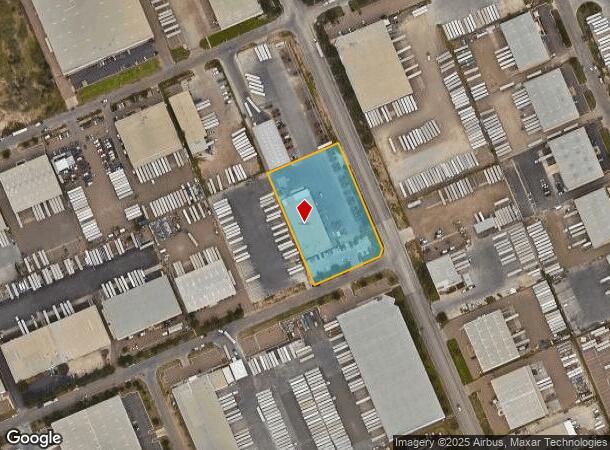 8422 Amparan Rd, Laredo, TX Parcel Map