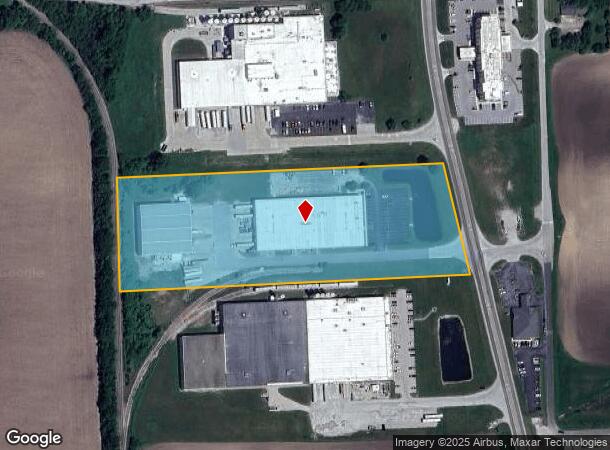  2009 S Main St, Paris, IL Parcel Map
