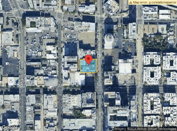  1717 Vine St, Los Angeles, CA Parcel Map