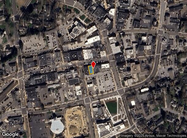  36 Elm St, New Canaan, CT Parcel Map