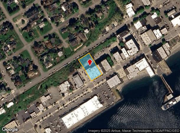 1042 Water St, Port Townsend, WA Parcel Map