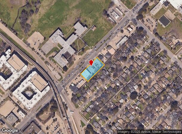  2880 Inwood Rd, Dallas, TX Parcel Map