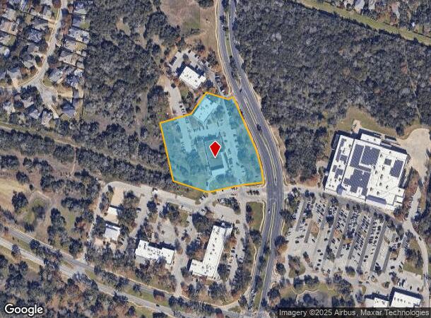 9600 Escarpment Blvd, Austin, TX Parcel Map