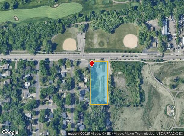 1136 Frost Ave, Saint Paul, MN Parcel Map