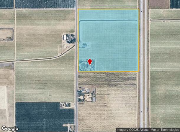 11622 S Elm Ave, Fresno, CA Parcel Map