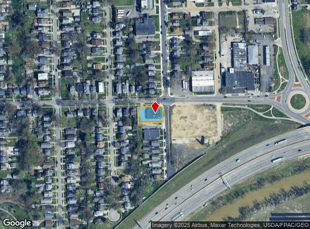 1009 Berdan Ave, Toledo, OH Parcel Map