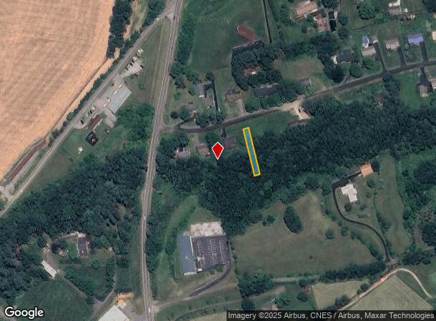 602 Whispering Pines Rd, Max Meadows, VA Parcel Map