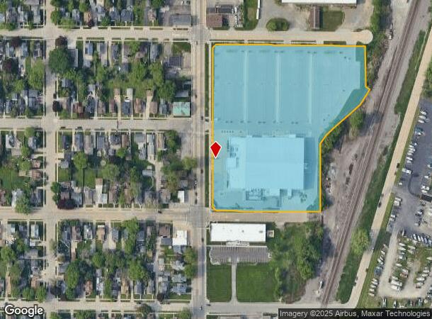 1212 S Main St, Oshkosh, WI Parcel Map