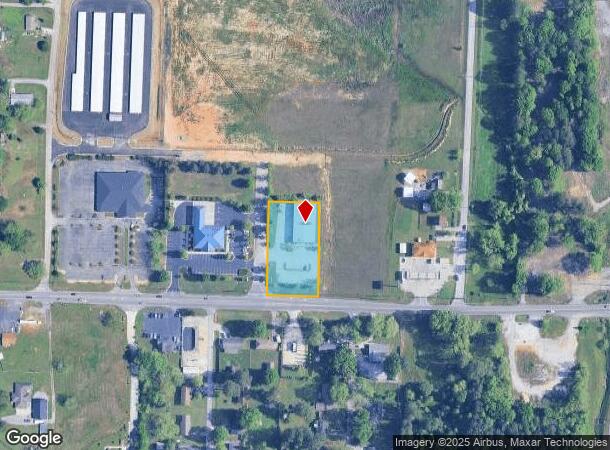 1505 Main St E, Hartselle, AL Parcel Map