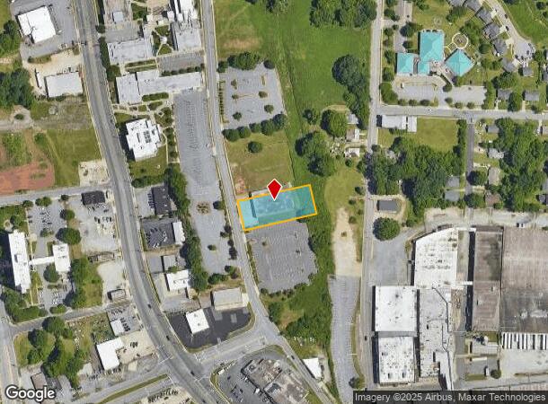  721 S Hamilton St, High Point, NC Parcel Map