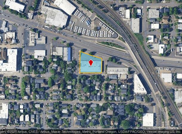  1410 Se Powell Blvd, Portland, OR Parcel Map