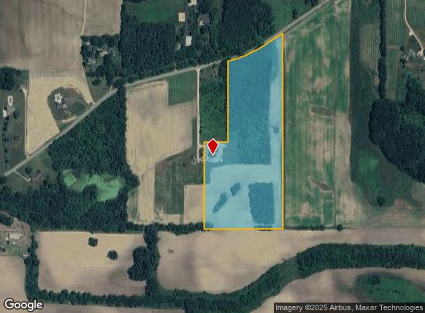  750 Browntown Rd, Buchanan, MI Parcel Map