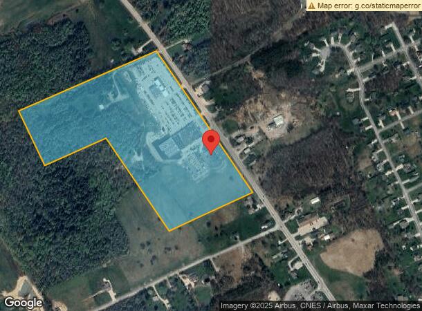  8680 Peach St, Erie, PA Parcel Map