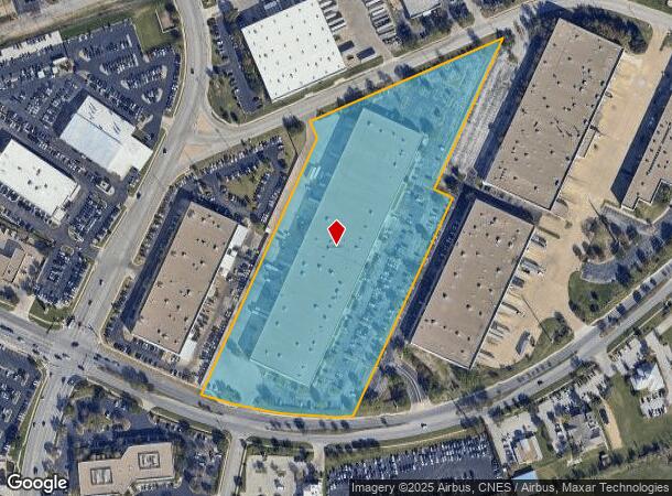 106 E Old Settlers Blvd, Round Rock, TX Parcel Map