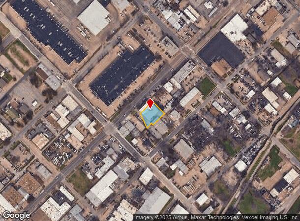  4130 Main St, Dallas, TX Parcel Map