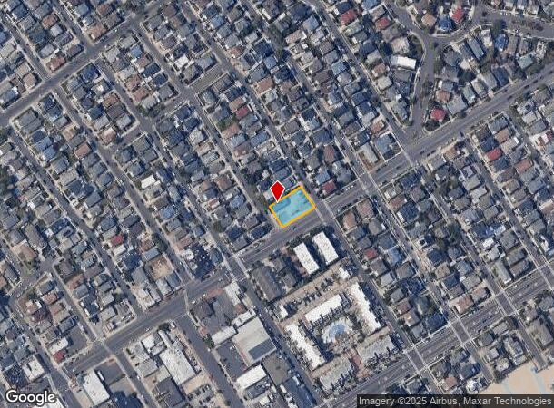  7701 Ventnor Ave, Margate City, NJ Parcel Map