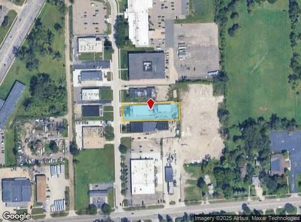25140 Easy St, Warren, MI Parcel Map