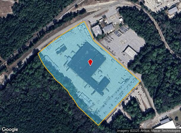  1782 Old Dunbar Rd, West Columbia, SC Parcel Map