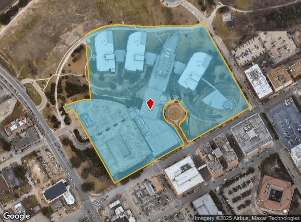 300 Trinity Campus Cir, Fort Worth, TX Parcel Map