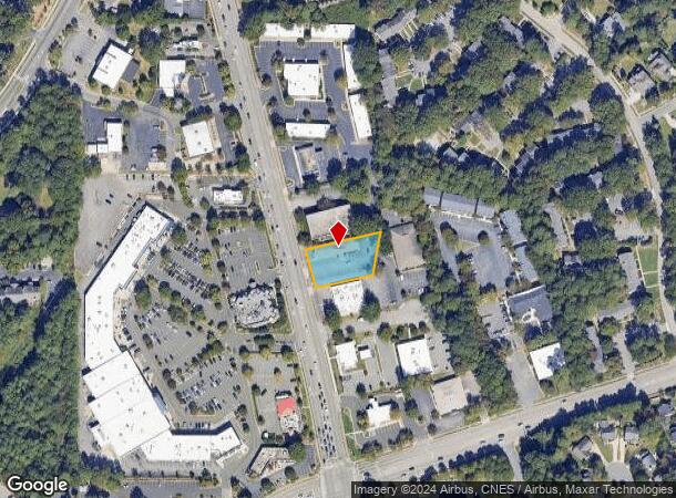  6400 Falls Of Neuse Rd, Raleigh, NC Parcel Map