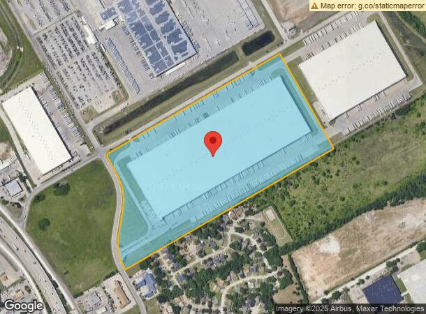  1100 E Cleveland St, Hutchins, TX Parcel Map