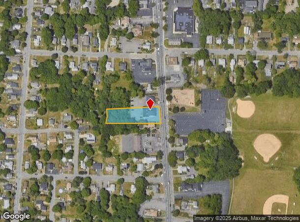 84 S Franklin St, Holbrook, MA Parcel Map