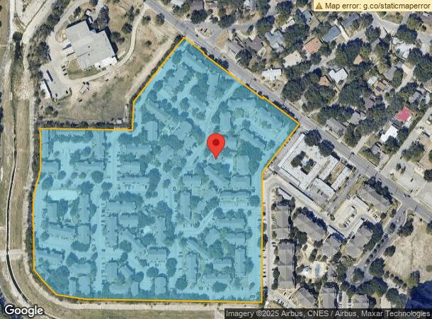 1700 Jackson Keller Rd, San Antonio, TX Parcel Map
