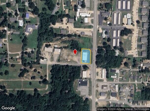  1011 Highway 71 N, Alma, AR Parcel Map