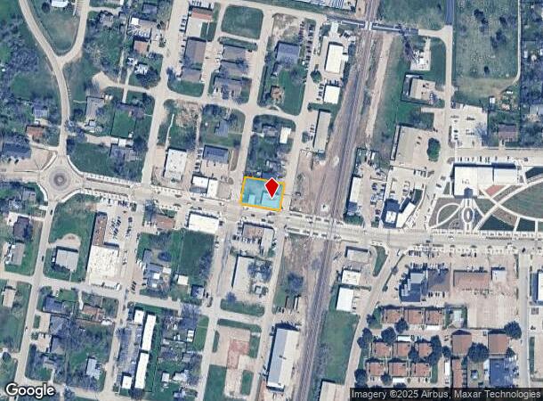  101 N Magnolia St, Crowley, TX Parcel Map
