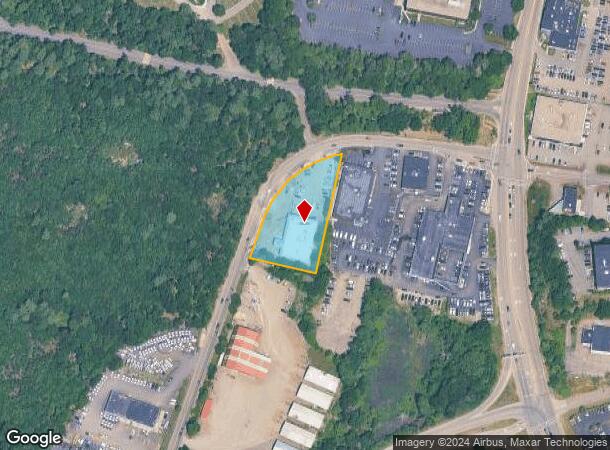  66 Wood Rd, Braintree, MA Parcel Map