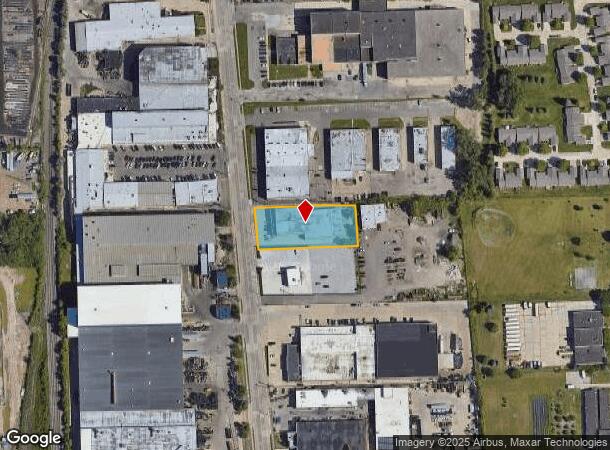 24170 Sherwood, Center Line, MI Parcel Map