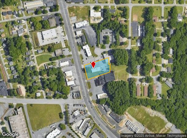  2513 S Main St, High Point, NC Parcel Map