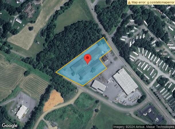  2700 S Roan St, Johnson City, TN Parcel Map